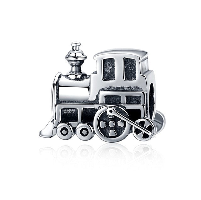 925 Sterling Silver Berloque Family House Eiffel Tower Camera Travel Dream Coffee Cup Shoes Charm Fit Charm Bracelet DIY Jewelry