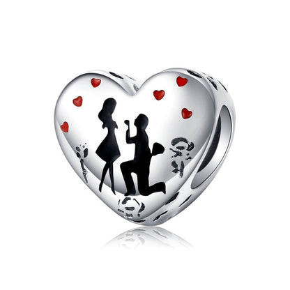 925 Sterling Silver Berloque Family House Eiffel Tower Camera Travel Dream Coffee Cup Shoes Charm Fit Charm Bracelet DIY Jewelry