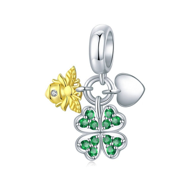 925 Sterling Silver Berloque Family House Eiffel Tower Camera Travel Dream Coffee Cup Shoes Charm Fit Charm Bracelet DIY Jewelry