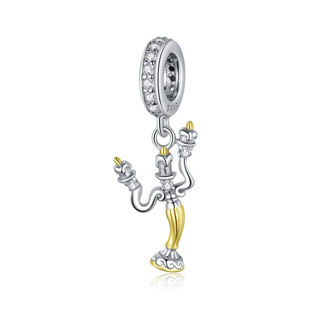 925 Sterling Silver Berloque Family House Eiffel Tower Camera Travel Dream Coffee Cup Shoes Charm Fit Charm Bracelet DIY Jewelry