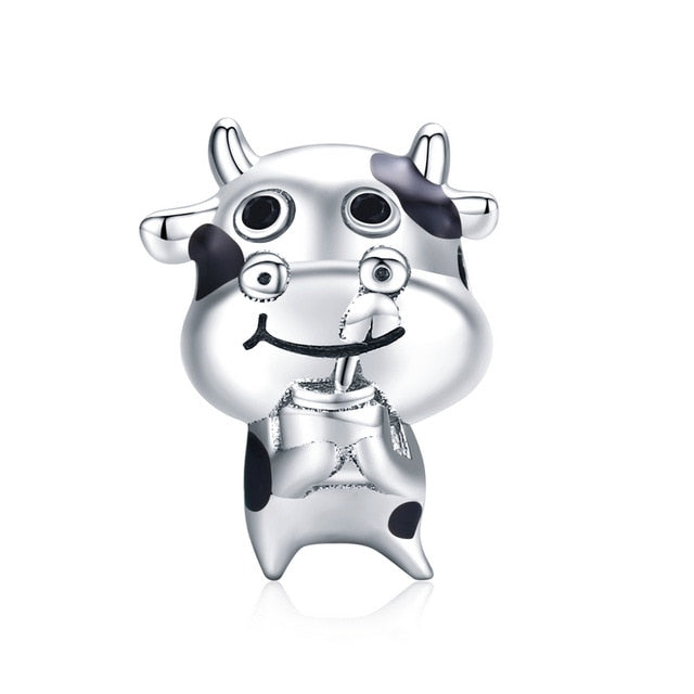 925 Sterling Silver Berloque Family House Eiffel Tower Camera Travel Dream Coffee Cup Shoes Charm Fit Charm Bracelet DIY Jewelry