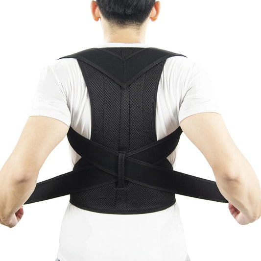 Back Posture Corrector Adult Back Support Shoulder Lumbar Brace Health Care Support Corset Back Belt