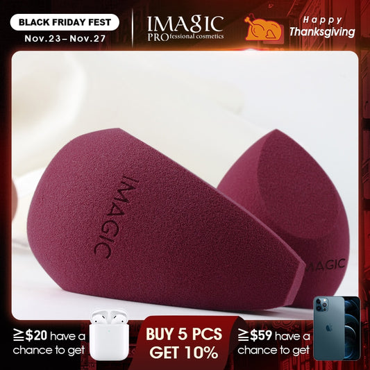 IMAGIC Makeup Foundation Sponge Makeup Cosmetic puff Powder Smooth Beauty Cosmetic make up sponge Puff