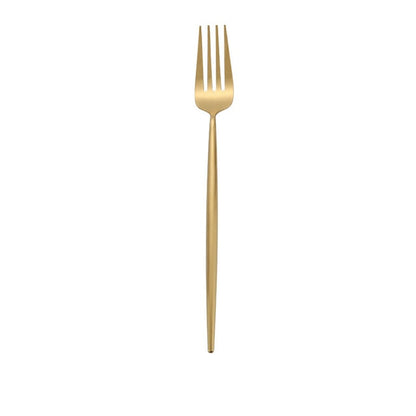 Gold Cutlery Set Forks Knives Spoons 18/10 Stainless Steel Dinner Dinnerware Set Fork Spoon Knife Chopsticks Set Dropshipping