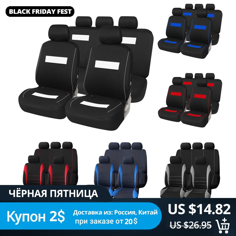 AUTOYOUTH Universal Car Seat Covers Auto Interior Accessories Universal Fits Interior Accessories Seat Decoration Car-Styling