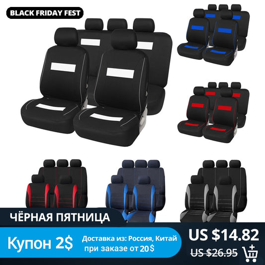 AUTOYOUTH Universal Car Seat Covers Auto Interior Accessories Universal Fits Interior Accessories Seat Decoration Car-Styling