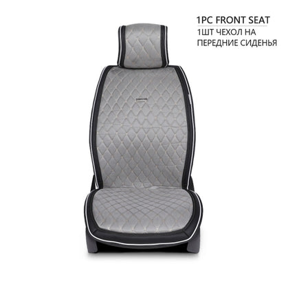 Artificial suede universal car seat cushion black 1Set luxury Cape 5 seats fit for Kia Hyundai BMW Lada car seat cover shawl