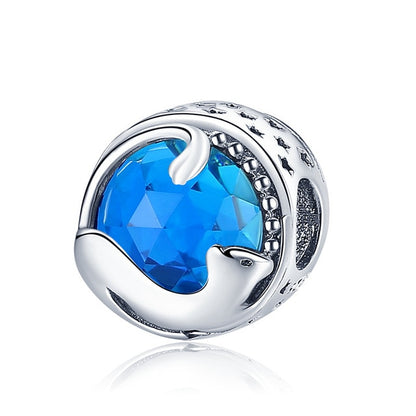 HOT SALE 925 Sterling Silver Colorful Coffee Ooke Series Beads Charms fit Original 3mm Bracelet Women Fashion DIY Jewelry