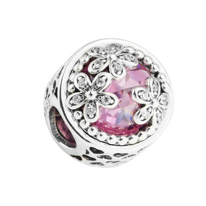 HOT SALE 925 Sterling Silver Colorful Coffee Ooke Series Beads Charms fit Original 3mm Bracelet Women Fashion DIY Jewelry