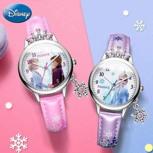 Big Sale Ladies Frozen Luxury Jewelry Crystal Crown Princess Watch Girl Love Quartz Watches Women Fashion Wristwatch Female Time