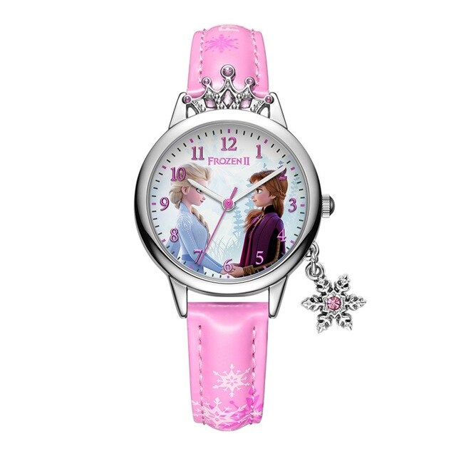 Big Sale Ladies Frozen Luxury Jewelry Crystal Crown Princess Watch Girl Love Quartz Watches Women Fashion Wristwatch Female Time