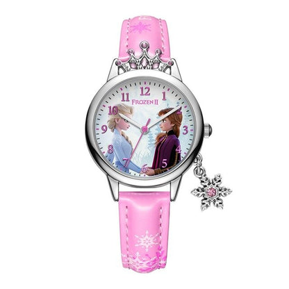Big Sale Ladies Frozen Luxury Jewelry Crystal Crown Princess Watch Girl Love Quartz Watches Women Fashion Wristwatch Female Time