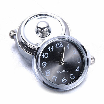DIY 18mm Glass Watch Snap Interchangeable Jewelry Accessory Can Move Replaceable Snap Buttons Jewelry for Snaps Bracelet