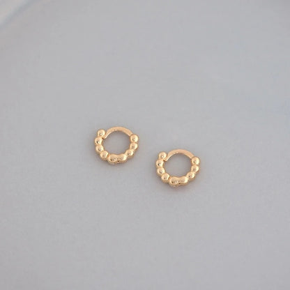 CANNER Round fashion Earrings Hoops 100% 925 Sterling Silver Zircon Earrings For Women Jewelry Gold Korean Aretes De Mujer
