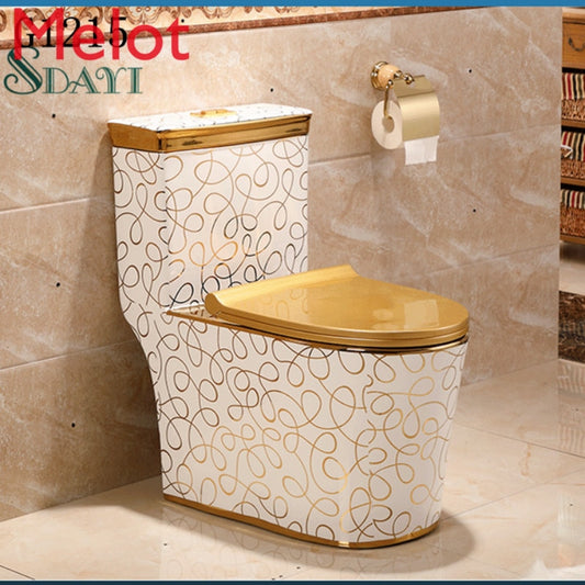 ceramic golden wc toilet bowl bathroom gold plated color toilet gold toilet and sink
