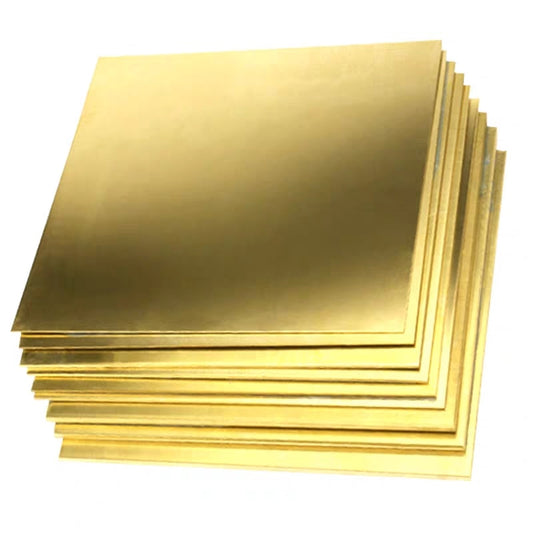 1pc 2x50x50mm Brass Sheet CuZn40 CW509N C28000 C3712 H62 Customized Strip Gold Film Wire Brass Foil Plate Jewelry Making DIY