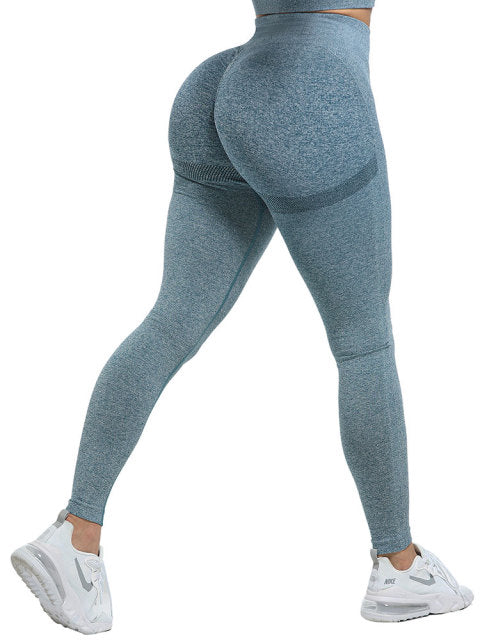 Sexy Women Leggings Bubble Butt Push Up Fitness Legging Slim High Waist Leggins Mujer Seamless Fitness Legging