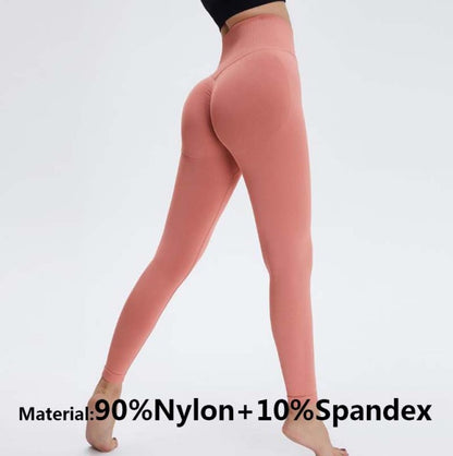 High Waist  Push Up Seamless Sport Legging  Women Yoga Pants Super Stretchy Gym Workout  Tights Sport Leggings Running Pants