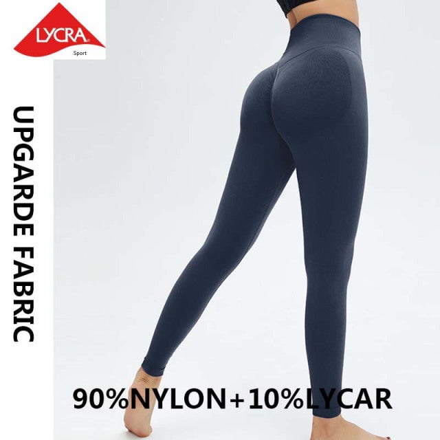 High Waist  Push Up Seamless Sport Legging  Women Yoga Pants Super Stretchy Gym Workout  Tights Sport Leggings Running Pants