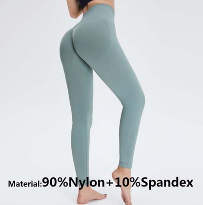 High Waist  Push Up Seamless Sport Legging  Women Yoga Pants Super Stretchy Gym Workout  Tights Sport Leggings Running Pants