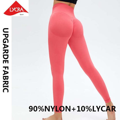 High Waist  Push Up Seamless Sport Legging  Women Yoga Pants Super Stretchy Gym Workout  Tights Sport Leggings Running Pants