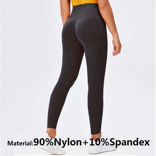 High Waist  Push Up Seamless Sport Legging  Women Yoga Pants Super Stretchy Gym Workout  Tights Sport Leggings Running Pants