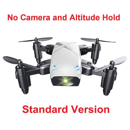 S9HW RC Drone With Camera HD S9 No Camera Foldable Mini Quadcopter Altitude Hold Helicopter WiFi FPV Micro Pocket Dron Aircraft
